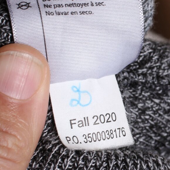 Carhartt Beanie Mens OS Gray Cuffed Knit Hat - Picture 6 of 6